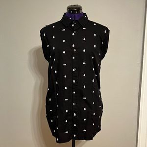 NWOT H&M x Star-wars collab, men’s button down, size large, long sleeve